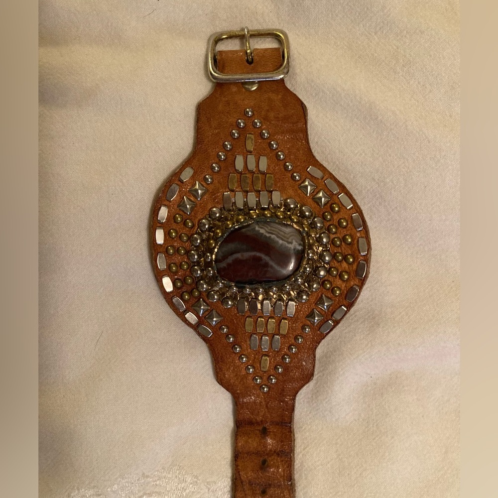 Calleen Cordero leather cuff